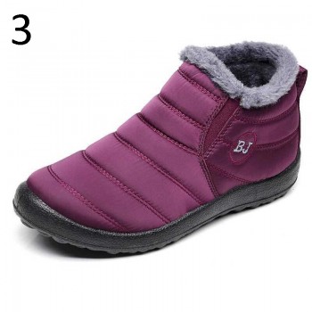 Women snow boots 2020 new waterproof winter boots women shoes solid casual shoes woman keep warm plush winter shoes women boots